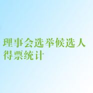 我会2019 -2021年（第51届）理事会选举候选人得票统计